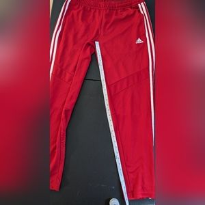 Adidas red pants large